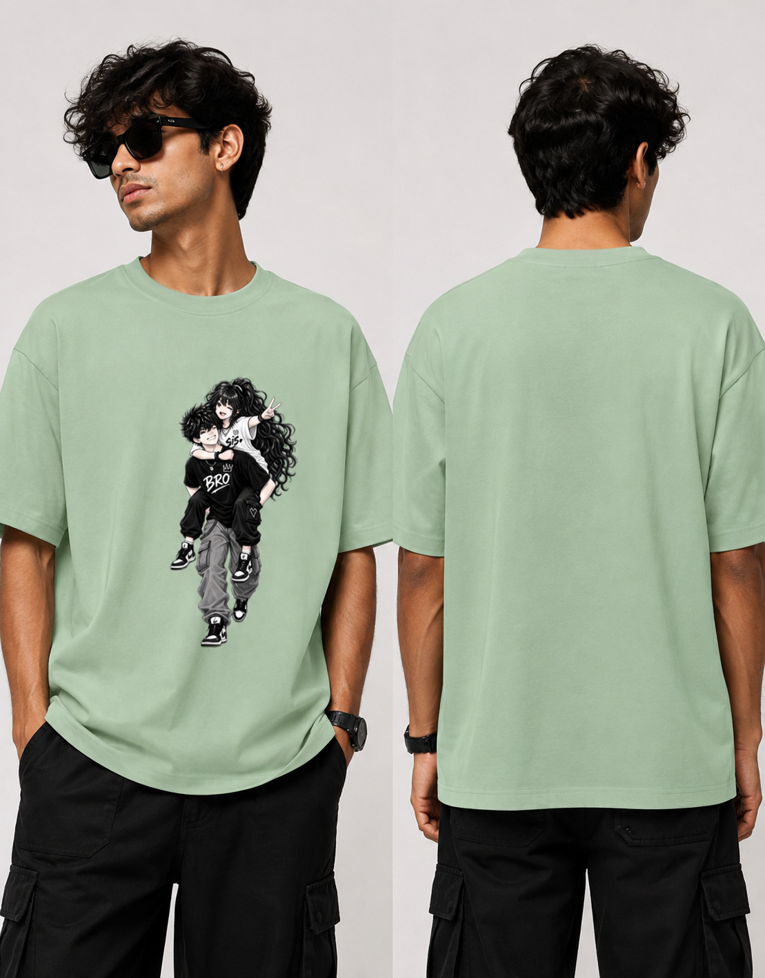 Bro & Sis Chill Time T- Shirt | Unisex T-Shirt