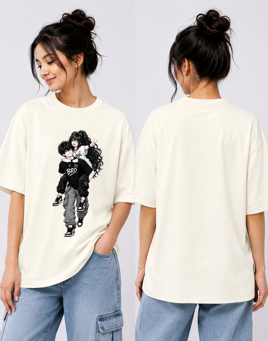 Bro & Sis Chill Time T- Shirt | Unisex T-Shirt
