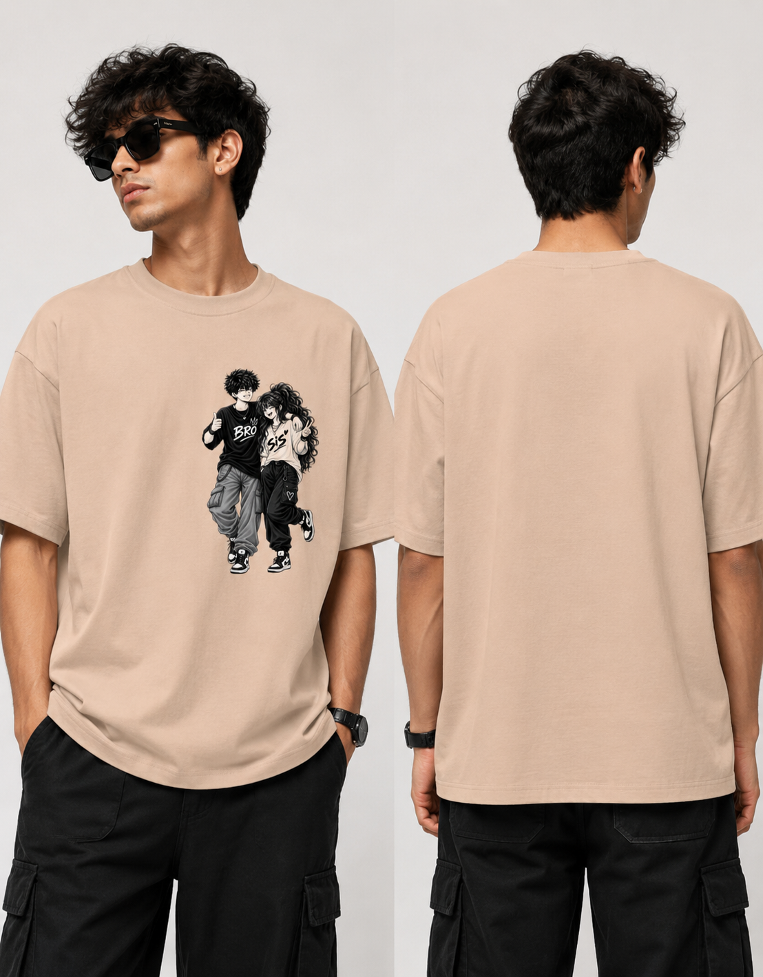 Bro & Sis Thump Up Time T-Shirt | Unisex T - Shirt