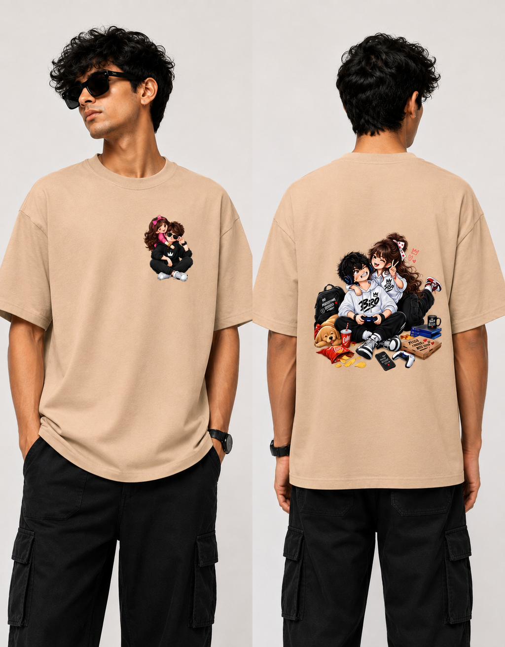 Bro & Sis Enjoy Time T-Shirt | Unisex T-Shirt