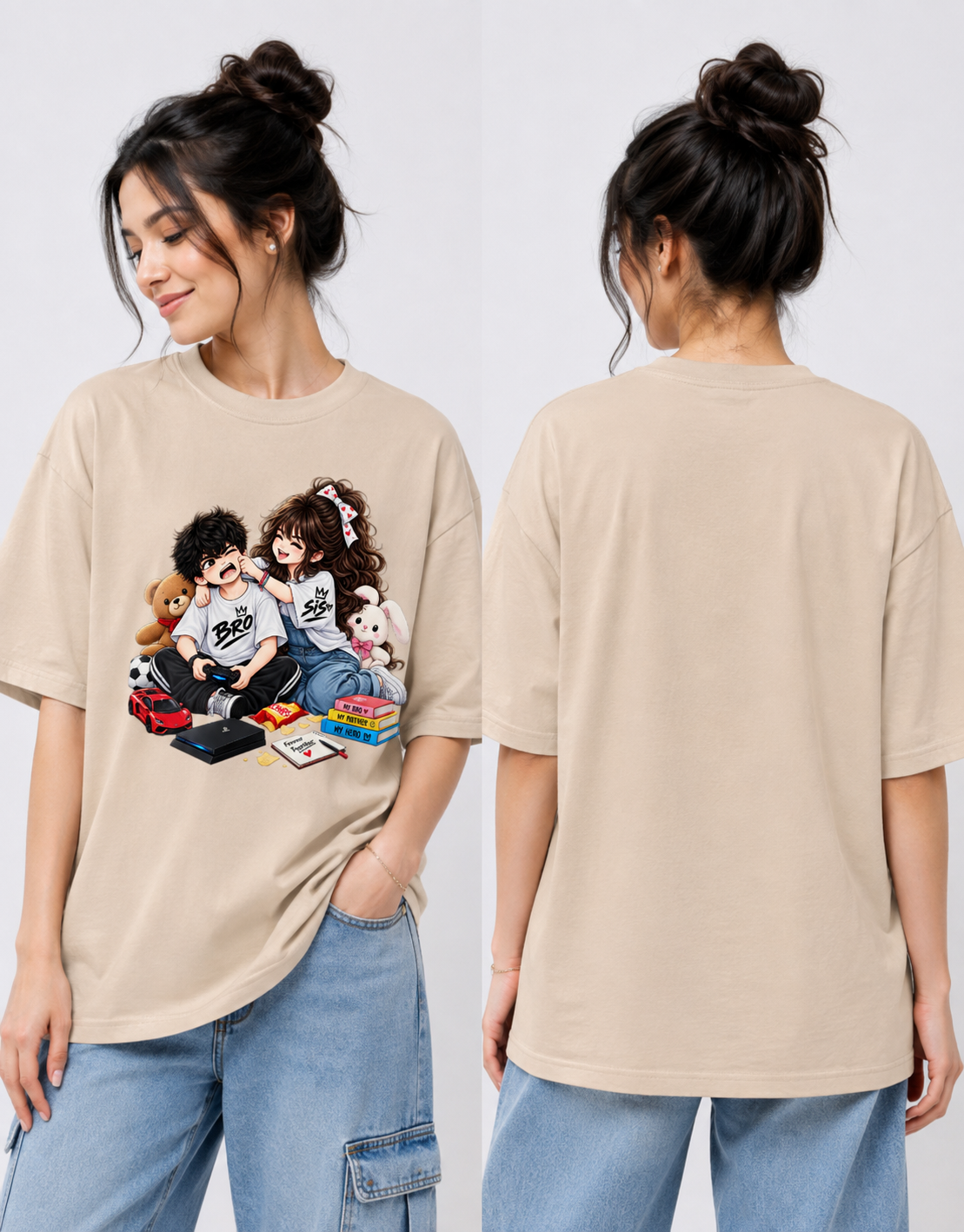 Bro & Sis free Time T-Shirt | Unisex T-Shirt