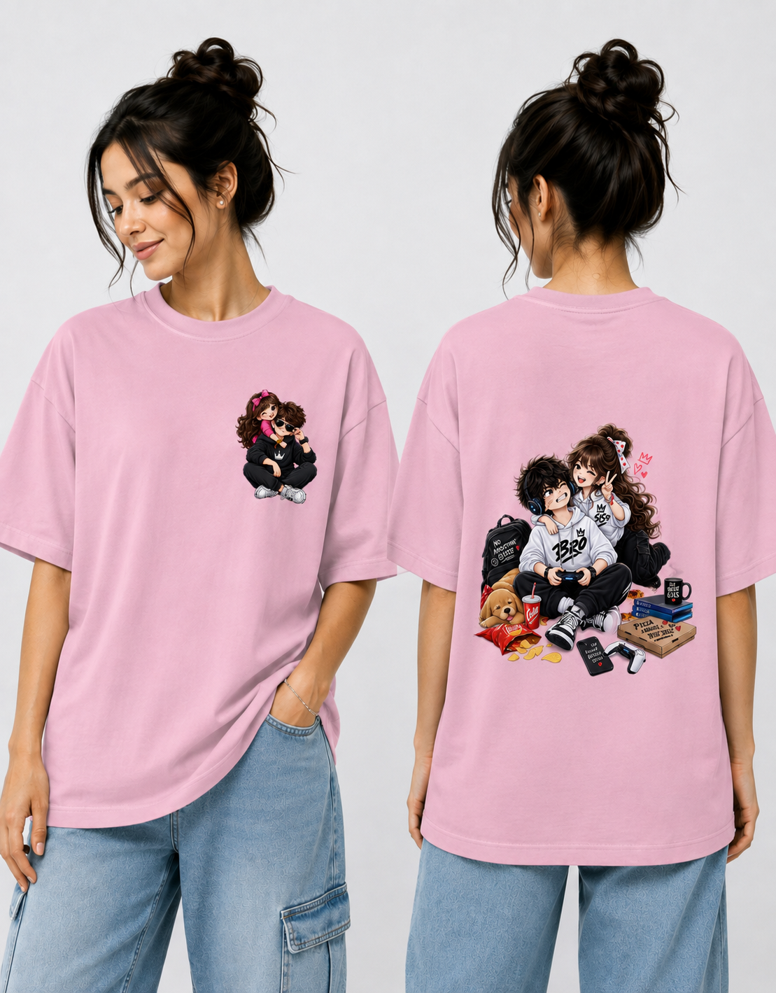Bro & Sis Enjoy Time T-Shirt | Unisex T-Shirt