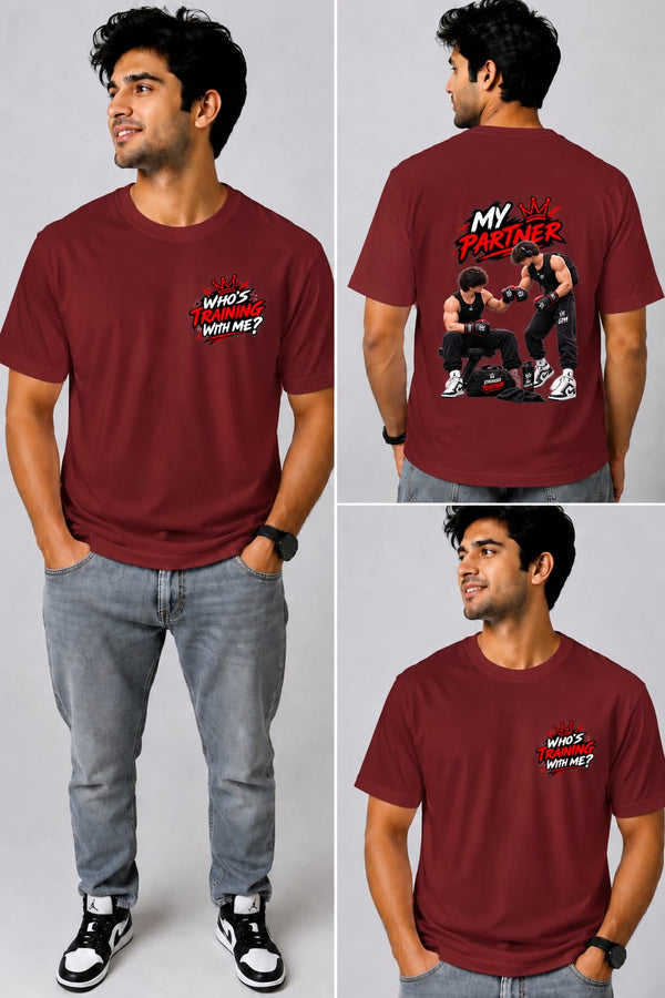 “MY PARTNER – Gym Motivation T-Shirt”