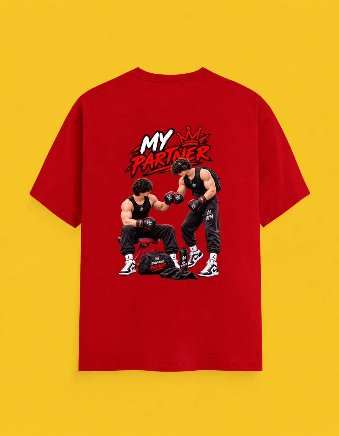 “MY PARTNER – Gym Motivation T-Shirt”