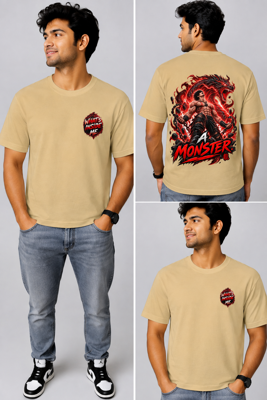 “MONSTAR – Gym Motivation T-Shirt”